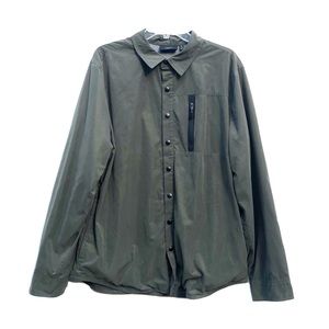 Marc Anthony Jacket Luxury Super Soft Medium Weight Full Zip Windbreaker EUC XL